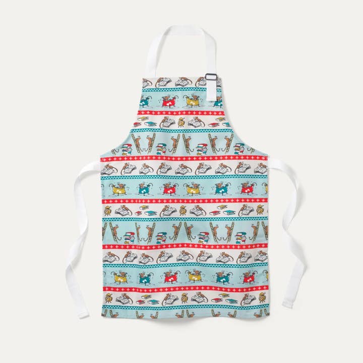 Roald Dahl Mischievous Mice Children’s Apron for wholesale by Ducky Zebra: Sustainable Kids' Clothes