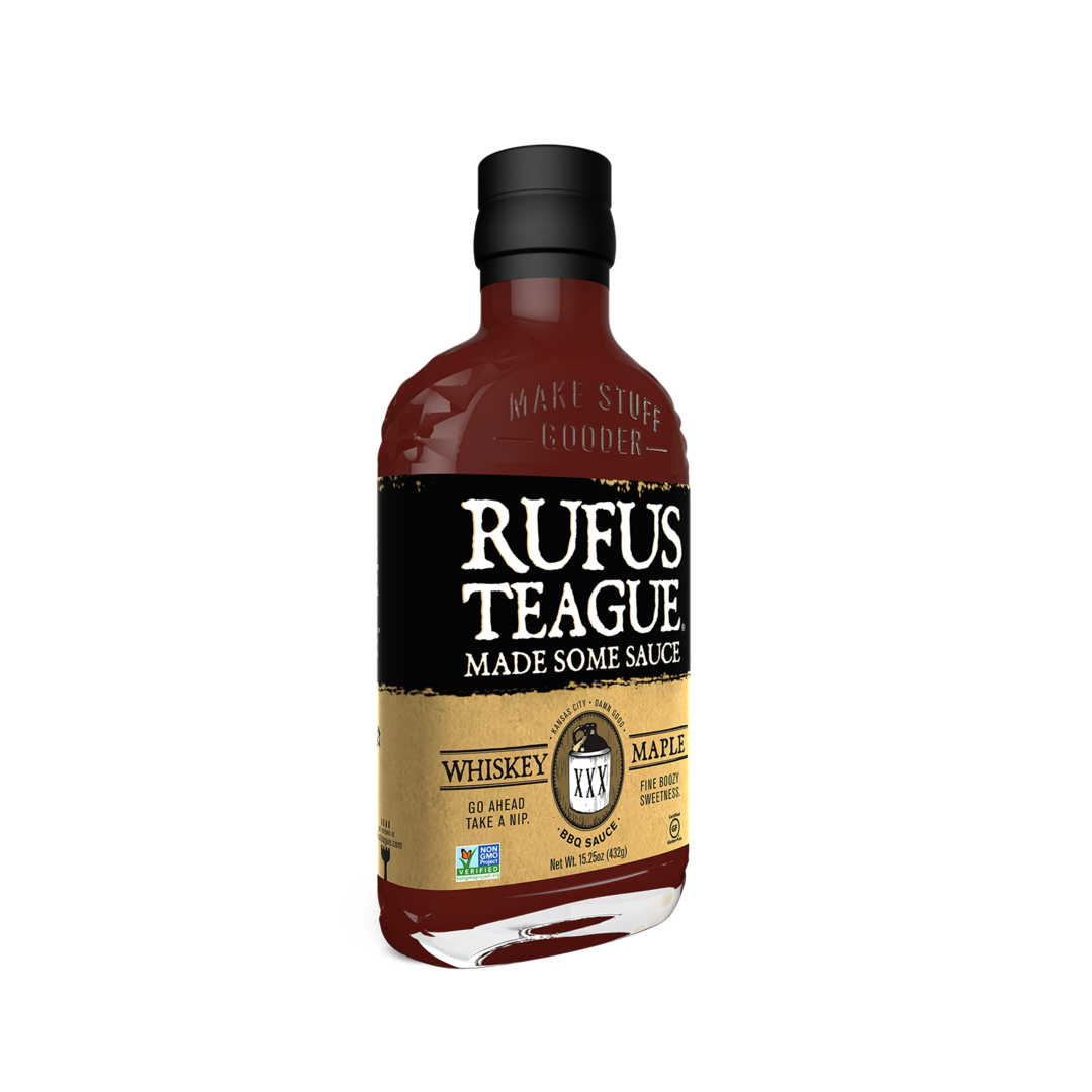 Rufus Teague - Wholesale BBQ Sauce - Whiskey Maple BBQ Sauce1