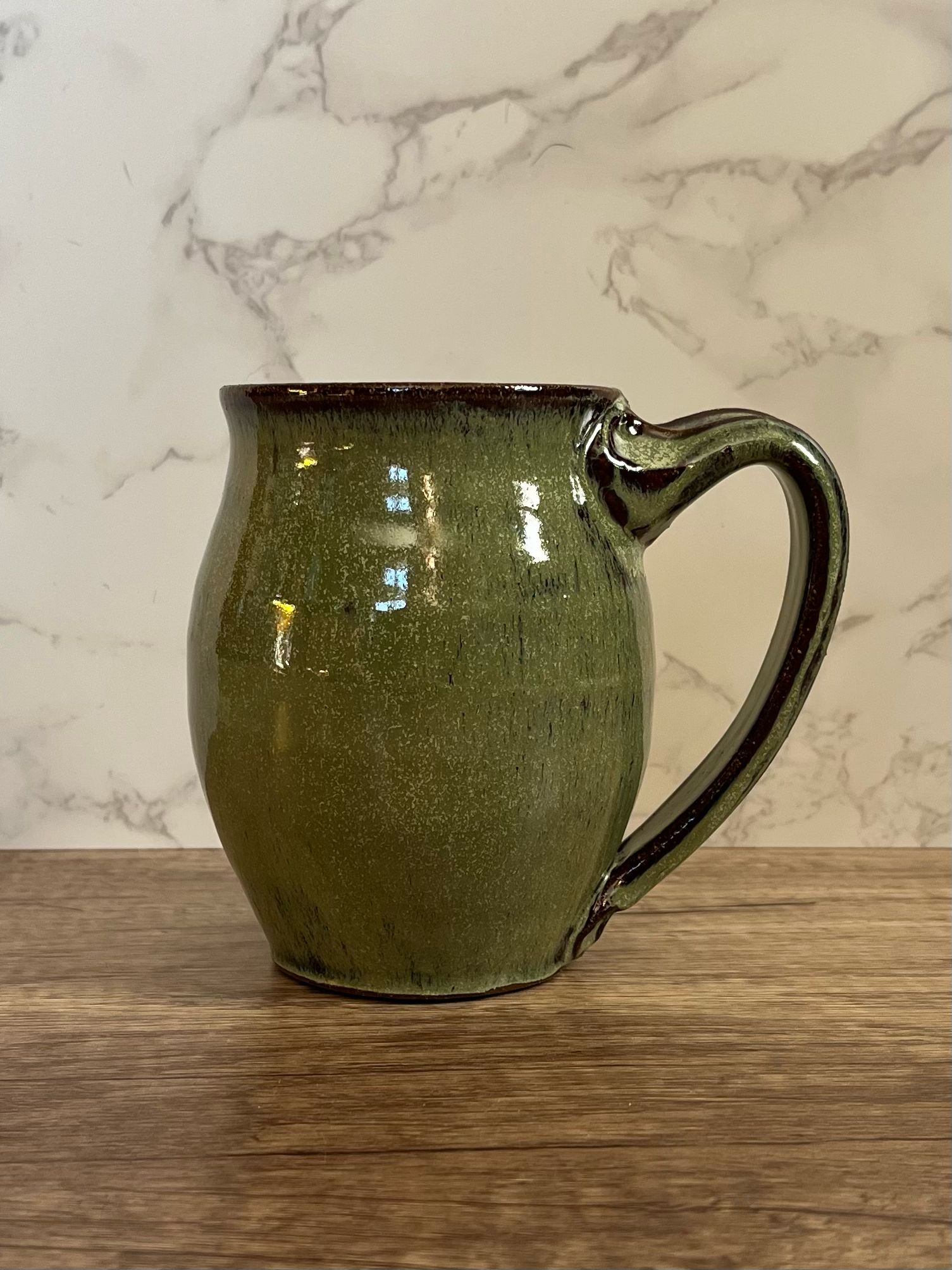Uphill Pottery - Wholesale Coffee/Tea Cup - Curvy Mug4