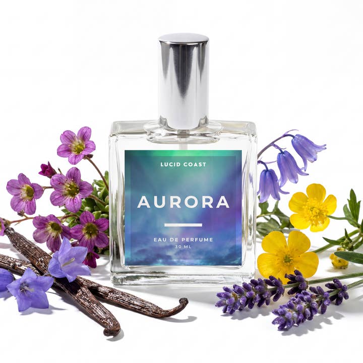 Aurora Extrait de Parfum for wholesale by Lucid Coast | Scented Candles and Perfume