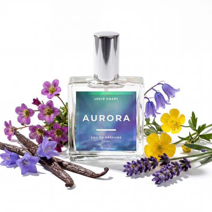 Aurora Extrait de Parfum for wholesale by Lucid Coast | Scented Candles and Perfume