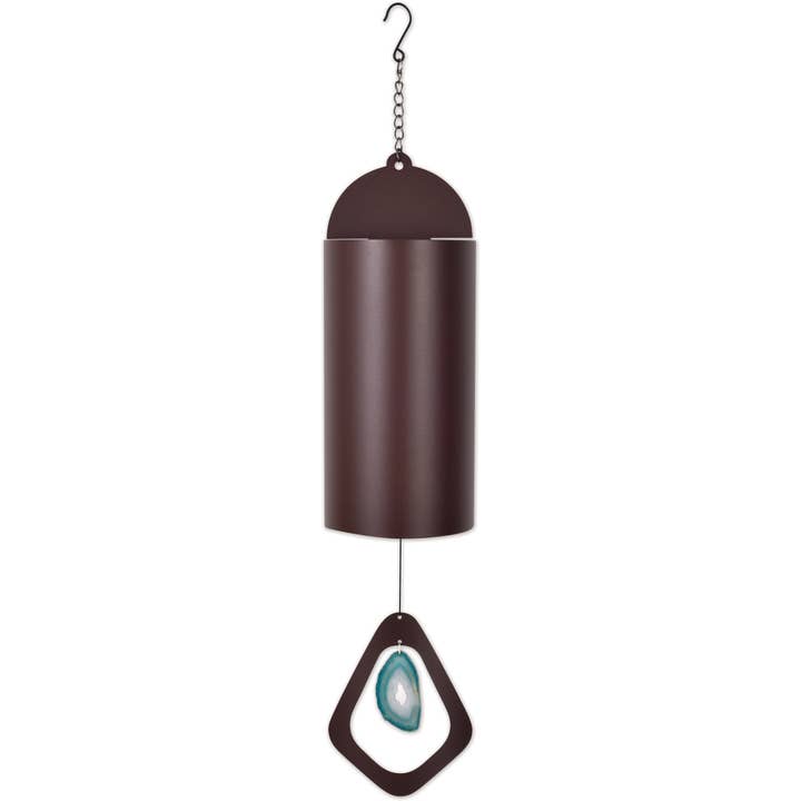 Sunset Vista Designs - Wholesale Wind Chime - Wind Bell Blue Agate L - 95403