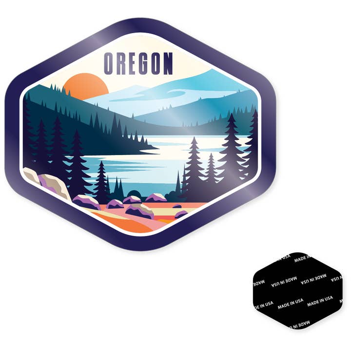 Morris Magnets - Wholesale Magnet - Magnet - Oregon State Badge1
