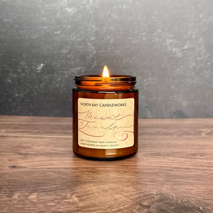 Valentine Special Edition Mount Tamalpais (8 oz) for wholesale by North Bay Candleworks