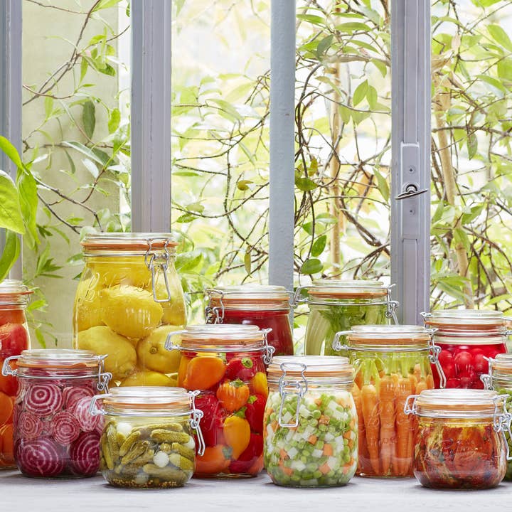 Le Parfait - Wholesale Jar - 1.5L Rounded French Glass Storage Jar W Airtight Rubber Seal