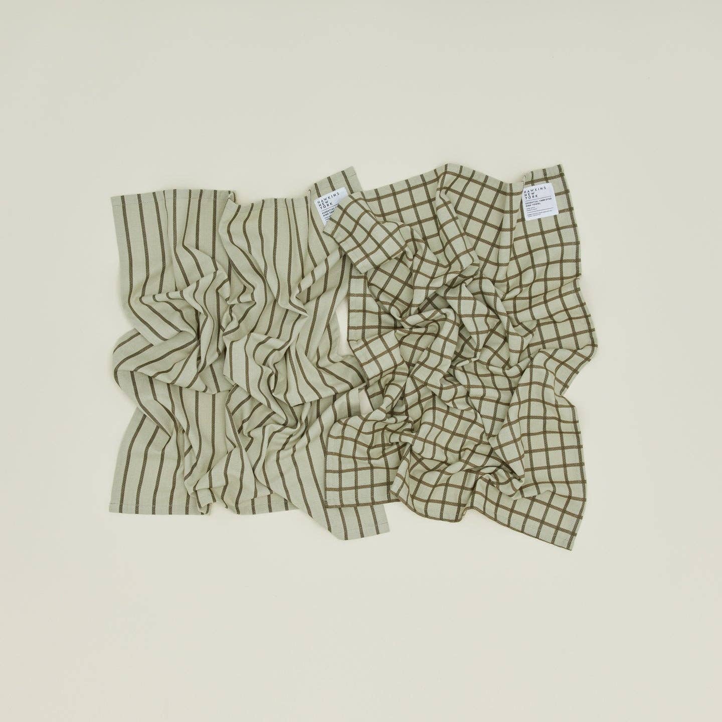 Hawkins New York - Wholesale Tea Towel - ESSENTIAL YARN DYED DISH TOWEL - SET OF 213