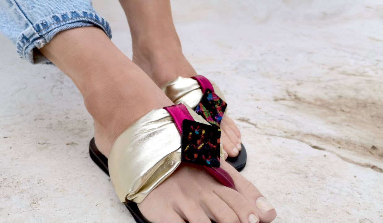 Marbe Sandals - Wholesale Sandals - Women's - Handmade Leather Sandal : Areti3