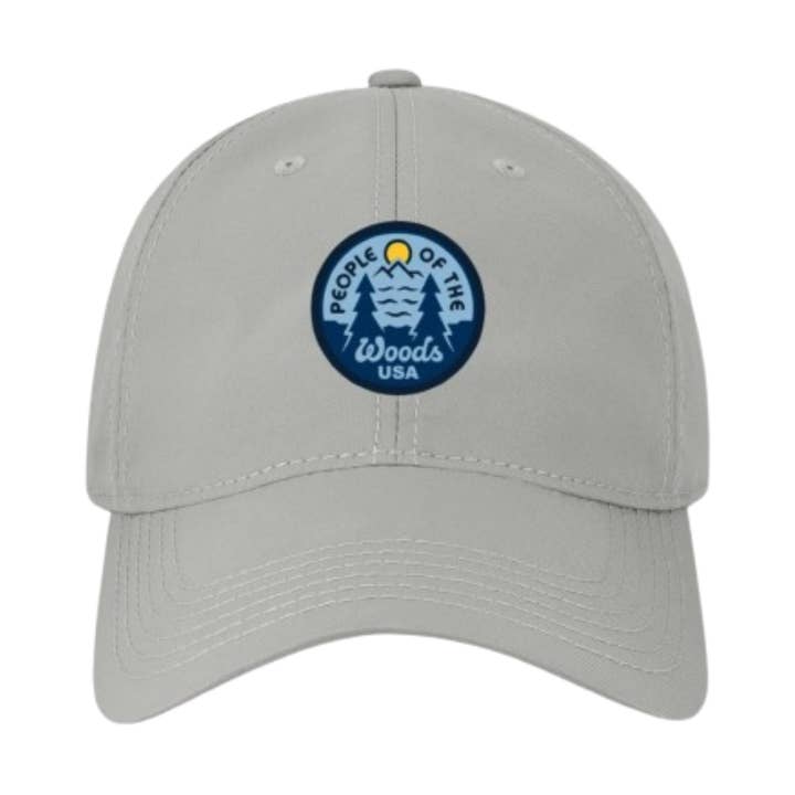 People of the Woods Cool Fit Hat Shark Gray for wholesale by People of the Woods