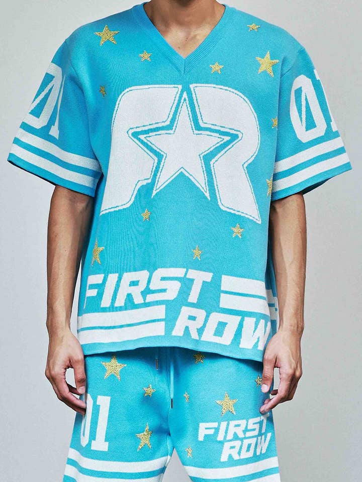 SCATTERED STAR SWEATER TEE for wholesale by First Row