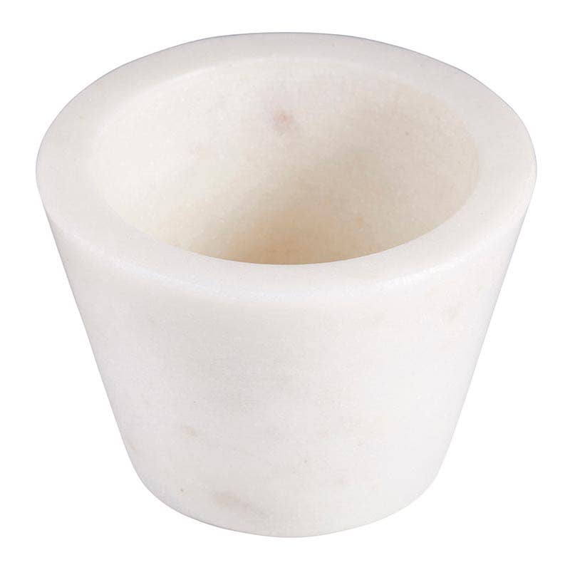 Santa Barbara Design Studio by Creative Brands - Wholesale Plant Pot - White Marble Pinch Pot1