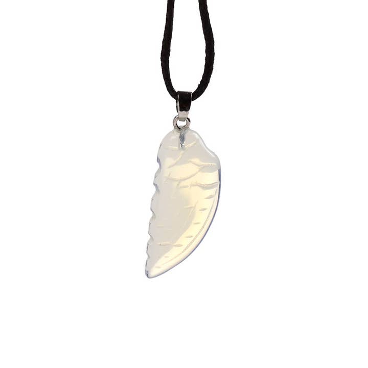 Puckator EU - Wholesale Spiritual Stone/Crystal - Healing Stone Gemstone Angel Wing Shaped Pendant4