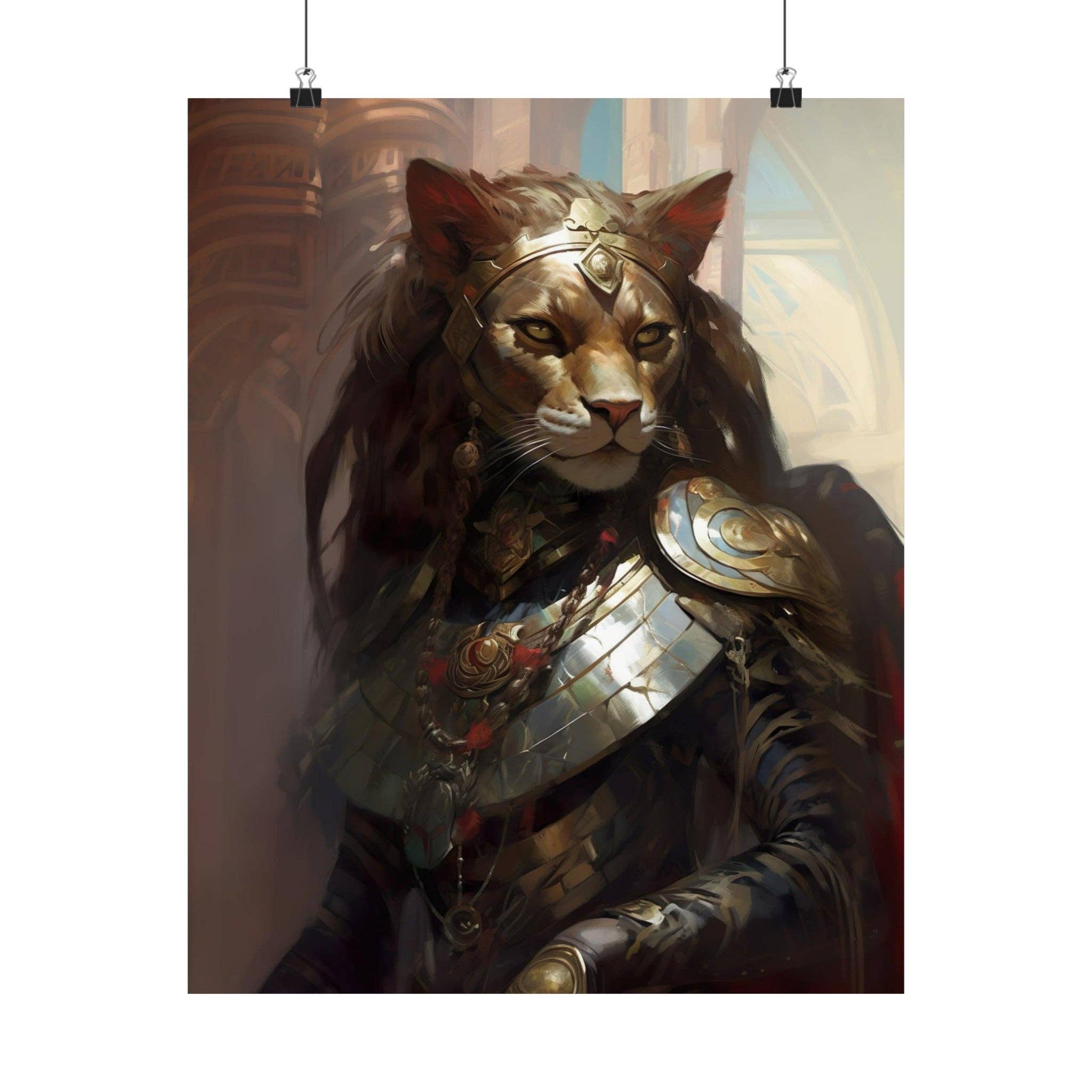 Ye Curiosity Shoppe - Wholesale Art Print - Sekhmet Egyptian Goddess Art Print2