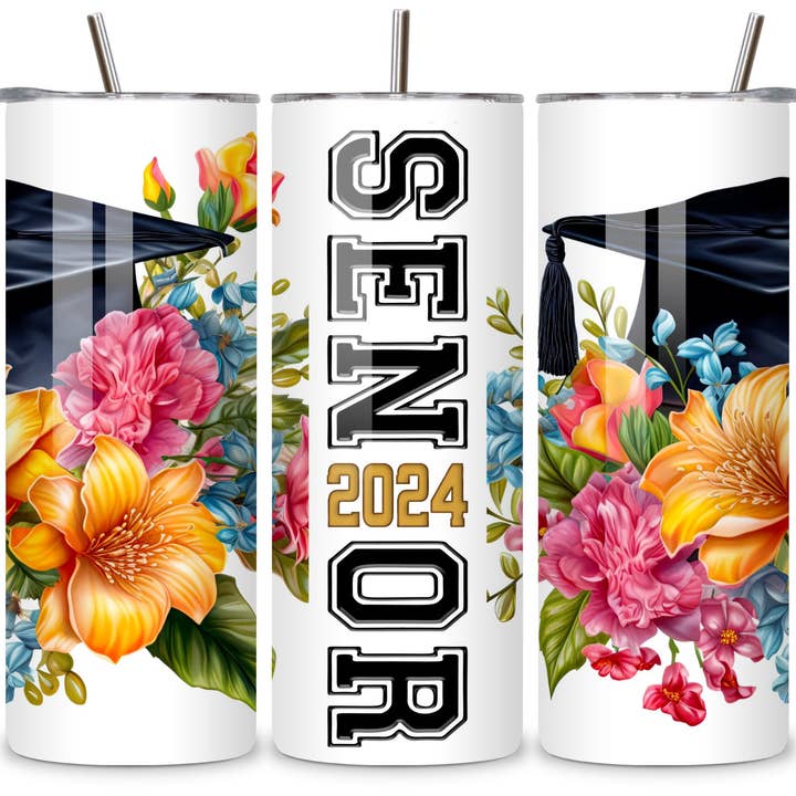Sister Ray - Wholesale Insulated Mug/Tumbler - Senior 2024 20 oz. Stainless Steel Tumbler