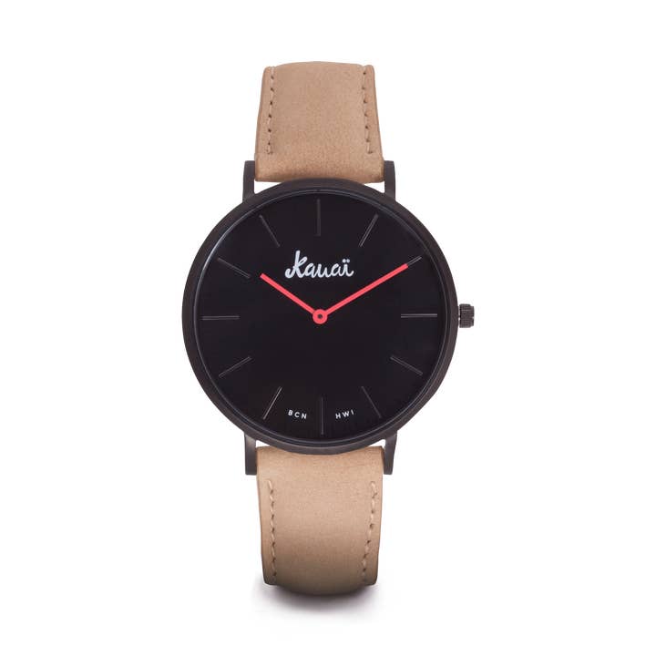 Aloha Black Beige for wholesale by Kauai watches