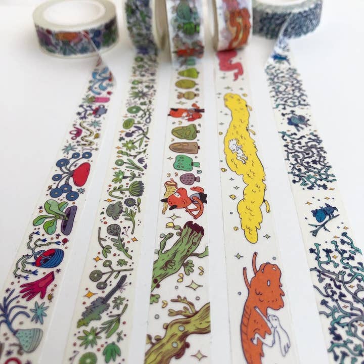 Natalie Andrewson - Vente Rubans adhésifs Washi - Ruban adhésif Washi - Dragon Girl1