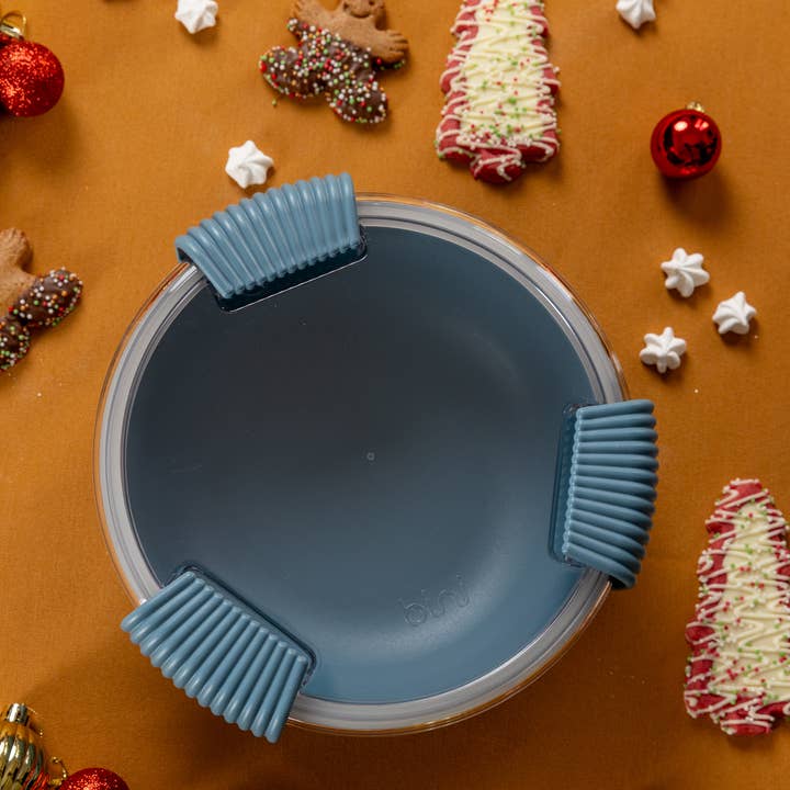 Bini - Wholesale Lunch Bag/Box - Binibox Blue - Lunchbox made from biobased material0