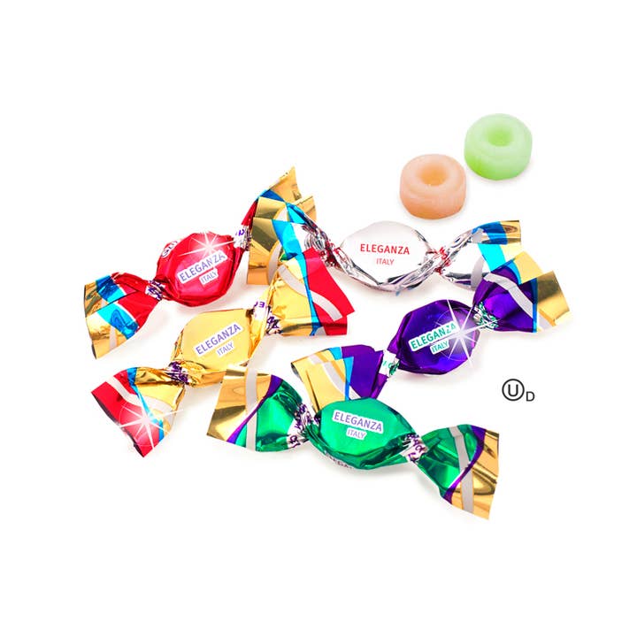 CHIPURNOI Confectionery - Wholesale Hard Candy - GLITTERATI “Eleganza”, 2.3 oz. - Mini Hard Candies