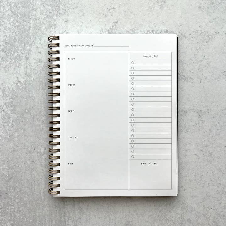 Wild Ink Press - Wholesale Planner - Meal Planner1