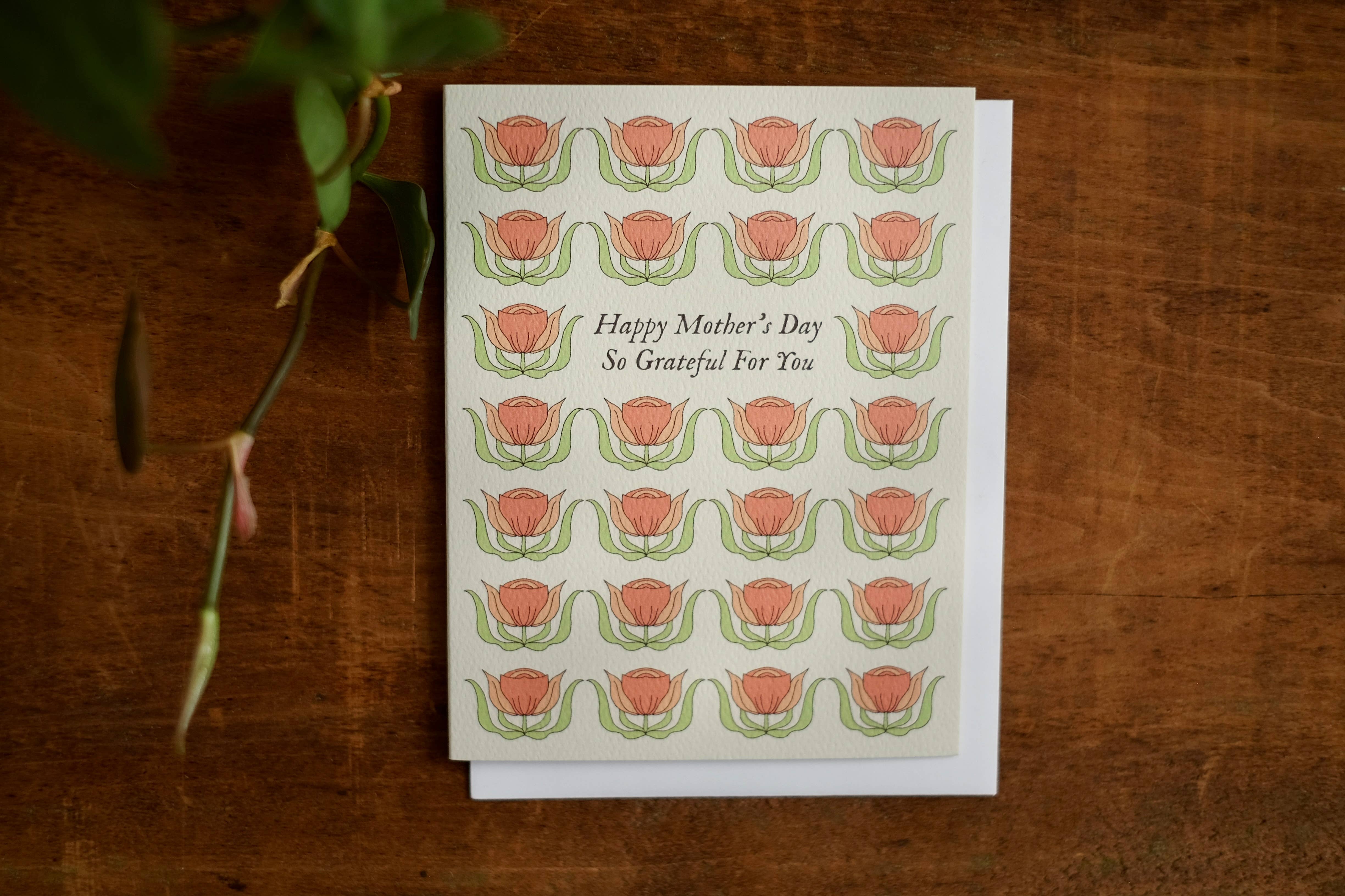 annalisa v. sawtell - Wholesale Mother's Day Card - Mother's Day | Tulips | Botanical Greeting Card | A2