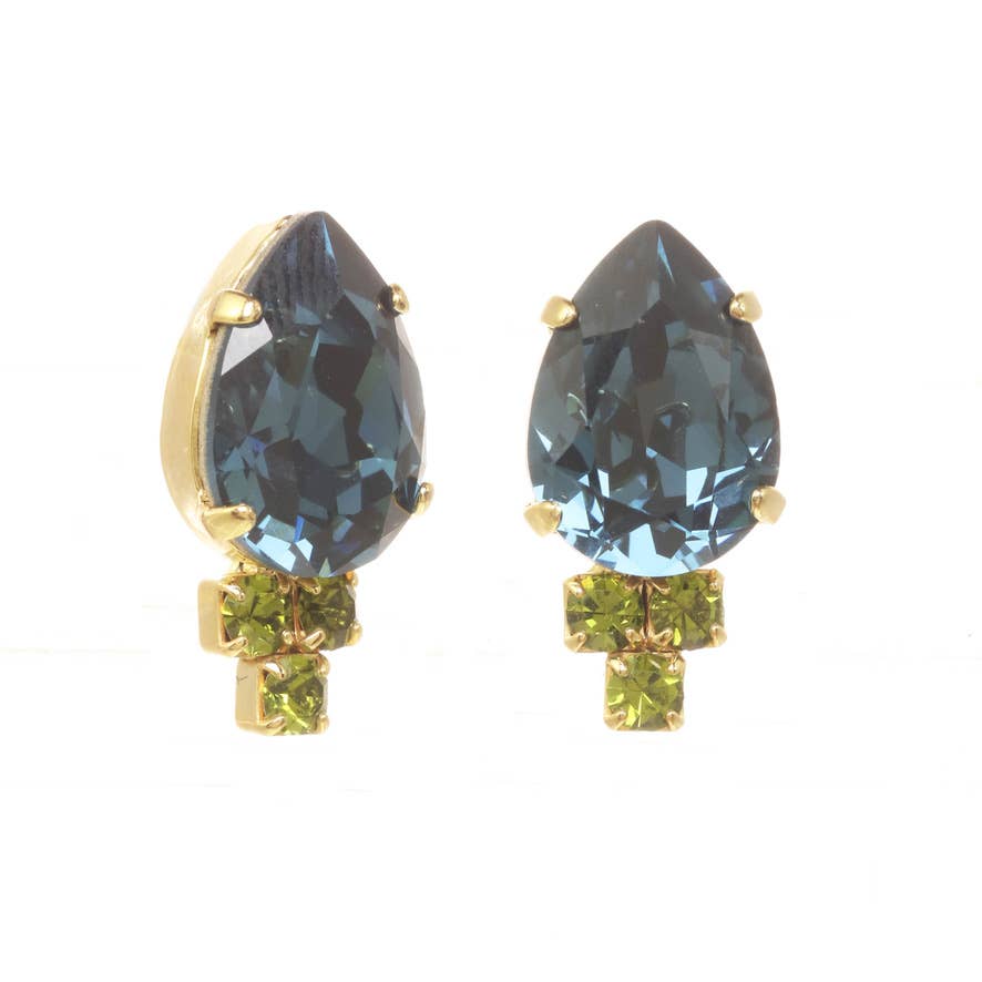 TOVA - Wholesale Stud/Post Earrings - Vienna Stud Earrings in Earth, Wind & Fire1