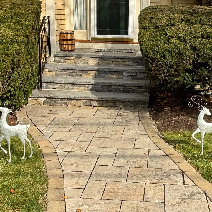 WORTH IMPORTS - Wholesale Garden/Lawn Stake - 29" Shiny Silver Galvanized Reindeer Outdoor Yard Stake1