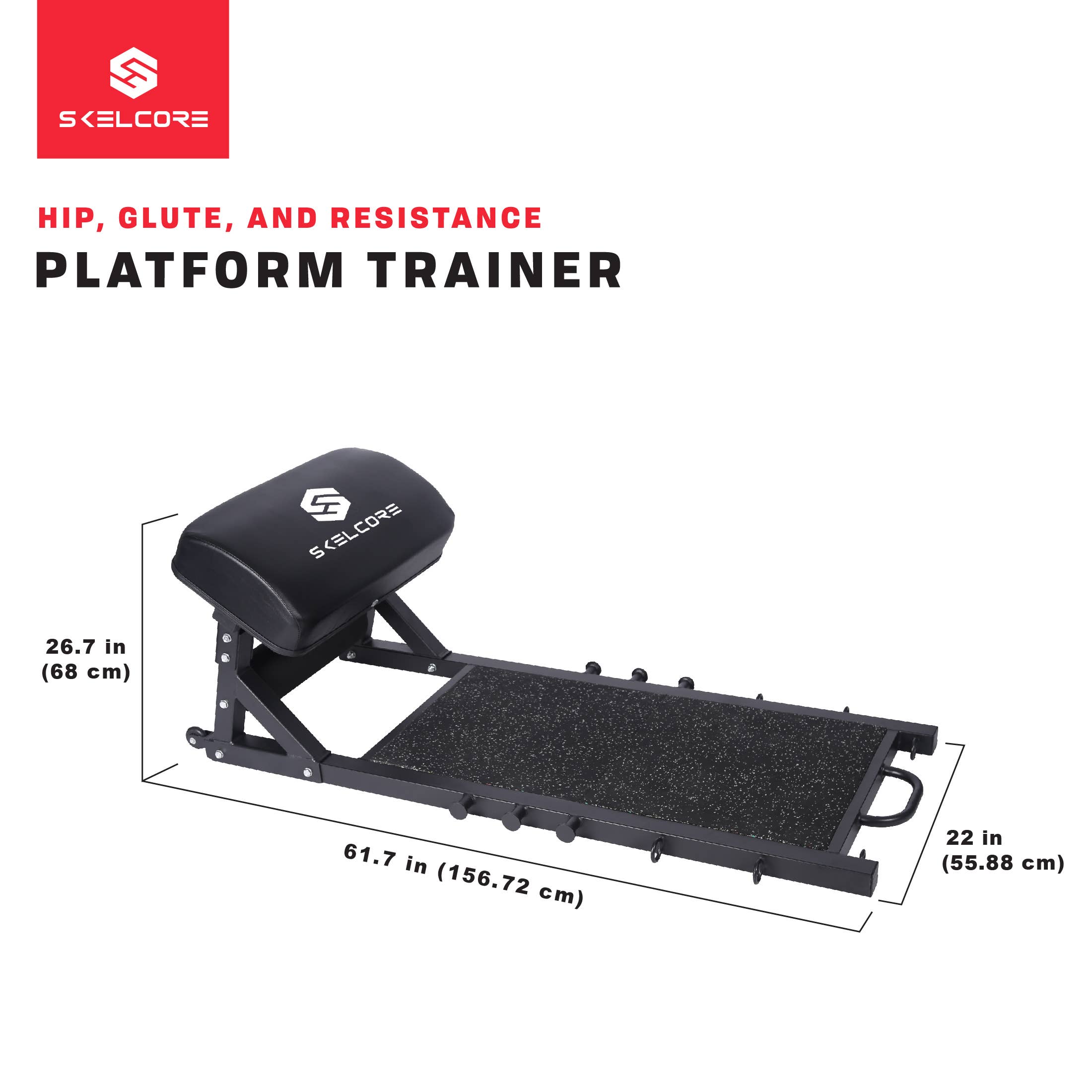 Black Skelcore Platform Trainer for wholesale on Faire6