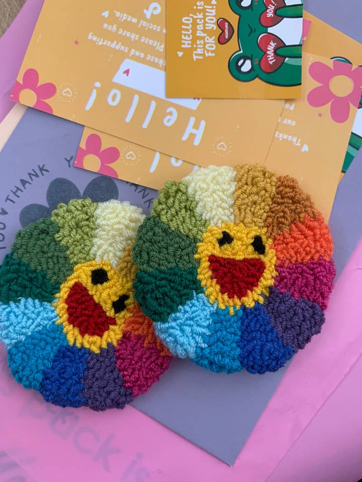 Set Of 2 Car Coasters, Personalized Car Decor, New Car for wholesale by MUUDLAND