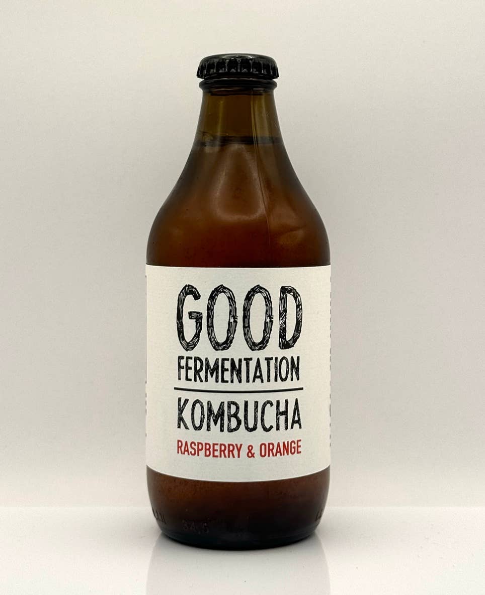 Good Fermentation - Wholesale Kombucha - Good Fermentation Raspberry & Orange Kombucha1