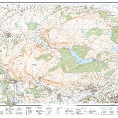 Campsie Fells Explorer Kort - Ordnance Survey for engroshandel hos Map Marketing Limited