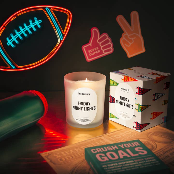 Homesick Candles - Wholesale Jar/Filled Candle - Friday Night Lights Candle1