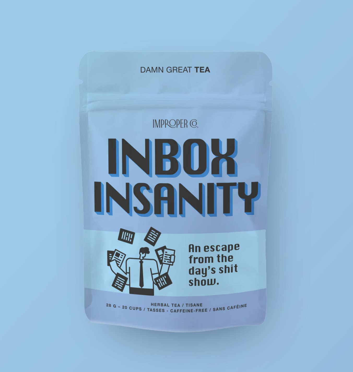 Improper Co. - Wholesale Loose Tea - Inbox Insanity Peppermint tea