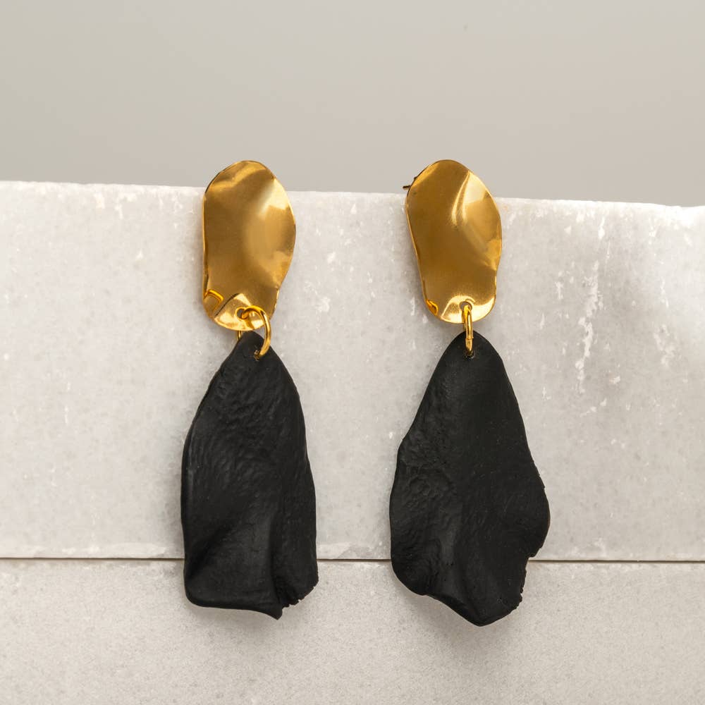 ARTIVANCED Ο.Ε. - Wholesale Dangle Earrings - Melted Petal Earrings0