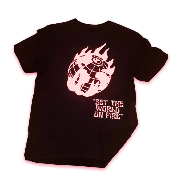 “Set the World on Fire” - Black/Pink for wholesale by Desire Is Energy