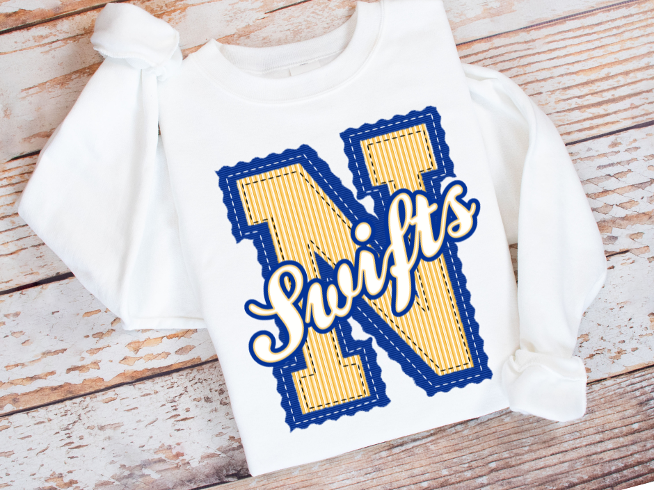 4Twenty4 Printed Apparel - Wholesale Sweatshirt - Women's - Prepster Varsity Mascot Tee or Sweatshirt6
