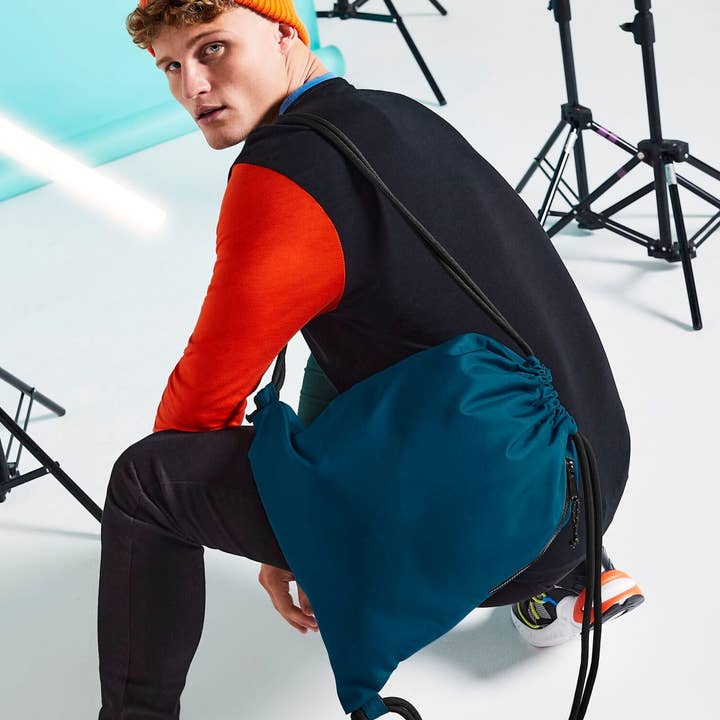 Logo Free Clothing - Wholesale Drawstring bag – Unisex - BagBase Recycled Drawstring Bag | 15 Litre Capacity | Hidden Pocket | 7 Colours | One Size8