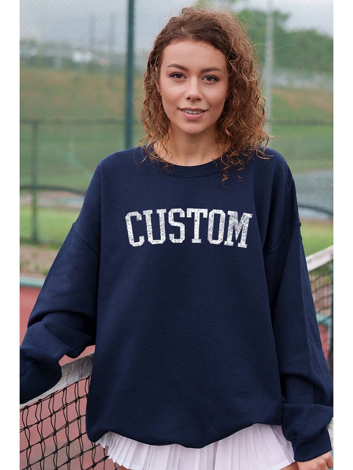 Illustrated Society - Wholesale Graphic Sweatshirt - Women's - CUSTOM STATE VINTAGE GRAPHIC SWEATSHIRTS2