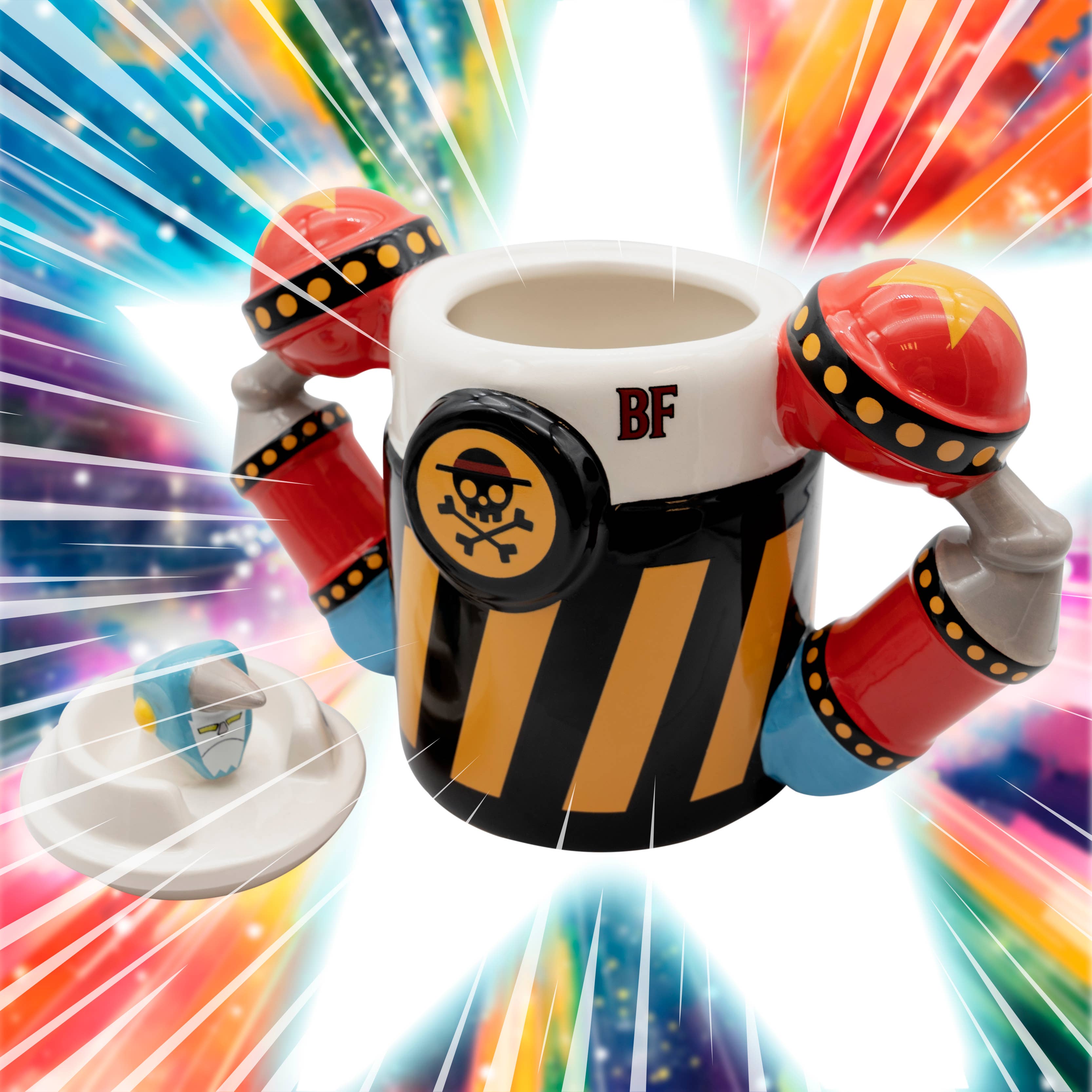 ABYstyle - Wholesale Coffee Mug - One Piece - 3D Mug Iron Pirate Franky Shogun3