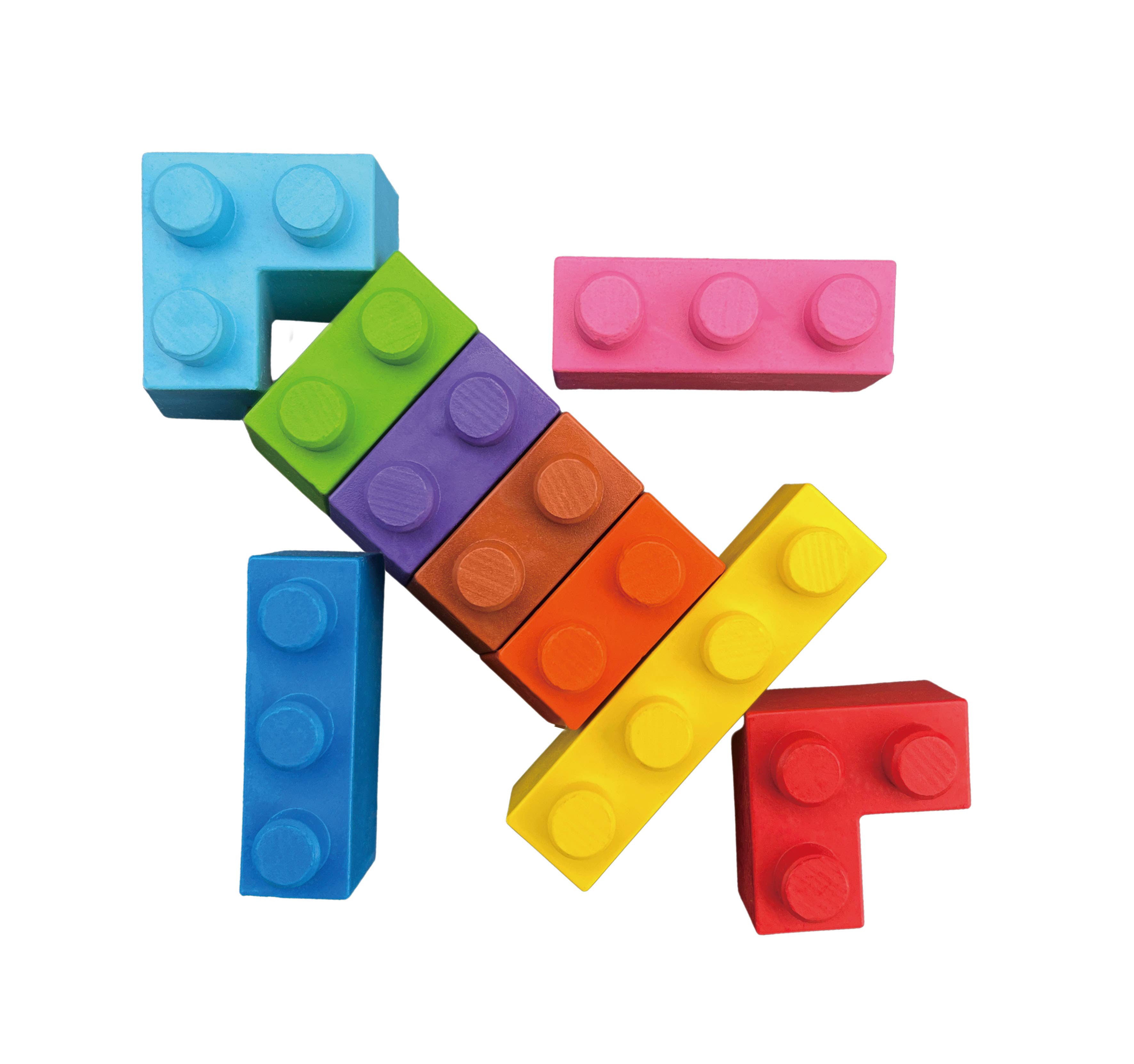 DAM - Wholesale Crayons - Kids & Baby - Haku Yoka - FULL Display Block Crayons, 911