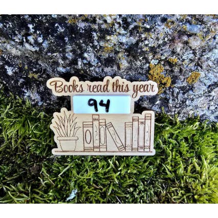 Book Tracking Magnet, Reader Gift, Book Magnet, Bookstore for wholesale by The Dungeon Rose