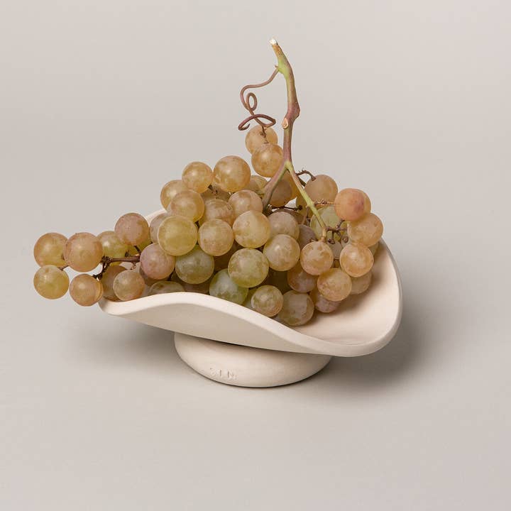 Virginia Sin - Wholesale Decorative Plate/Dish/Bowl - Urch Bowl, Ivory2