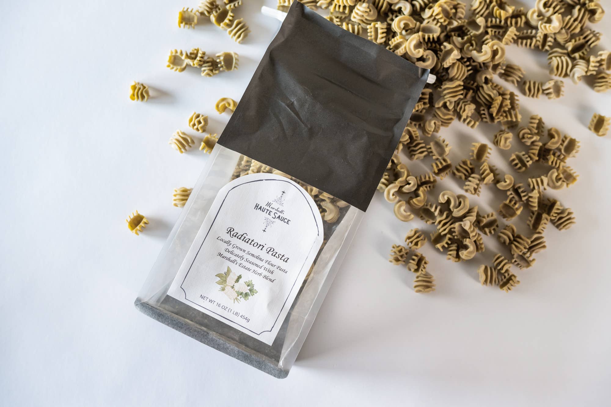 Marshall's Haute Sauce - Wholesale Pasta - Gourmet Artisan Radiatori Pasta, Semolina Flour, Handmade 1