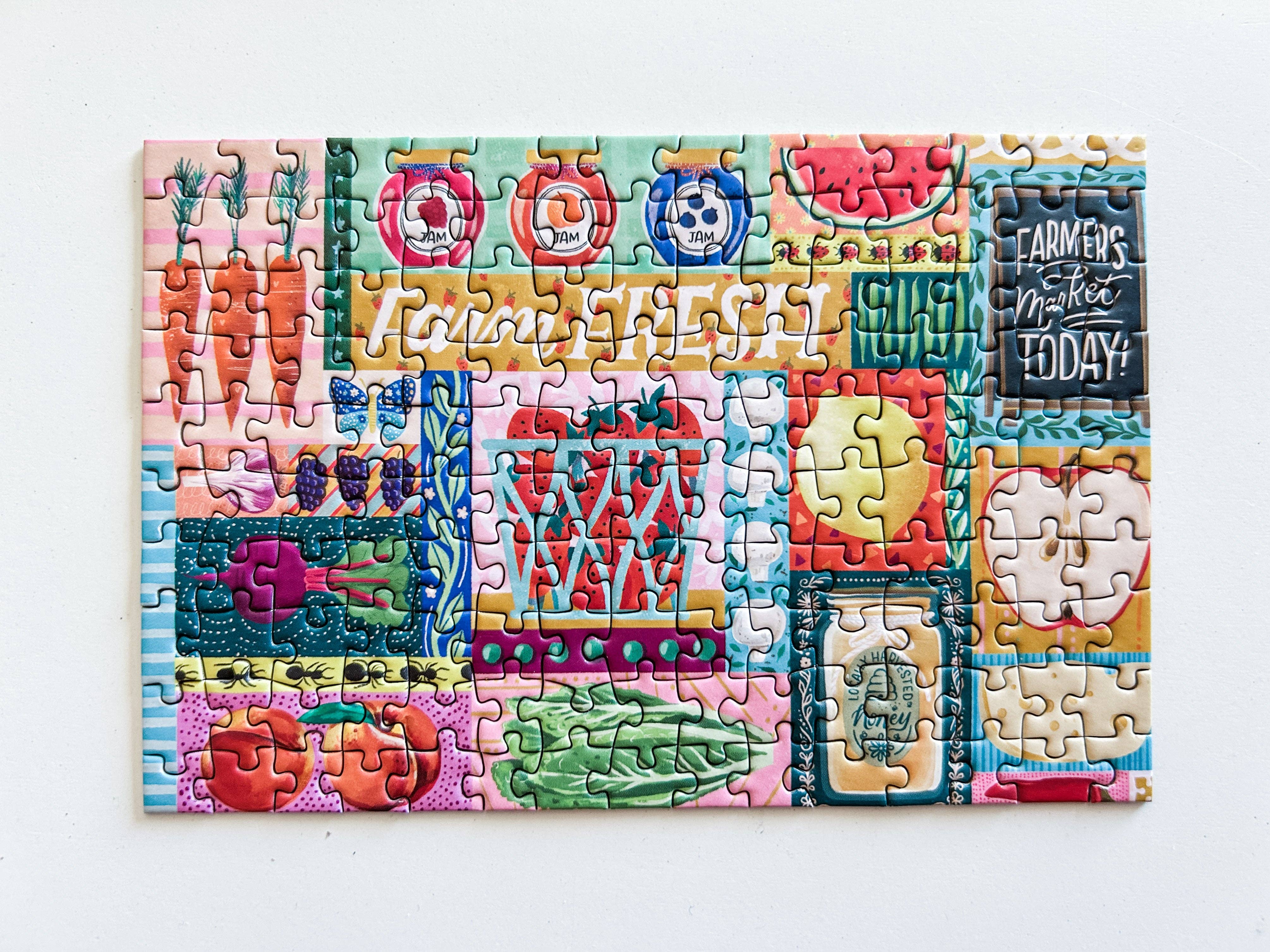 Spaghetti Tree Puzzles and Games – wholesale Puzzle – Adult – Farmers Market 150 Pc Mini Puzzle8