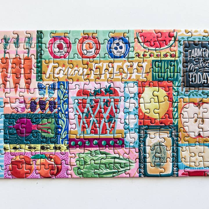 Spaghetti Tree Puzzles and Games - Wholesale Puzzle - Adult - Farmers Market 150 Pc Mini Puzzle8