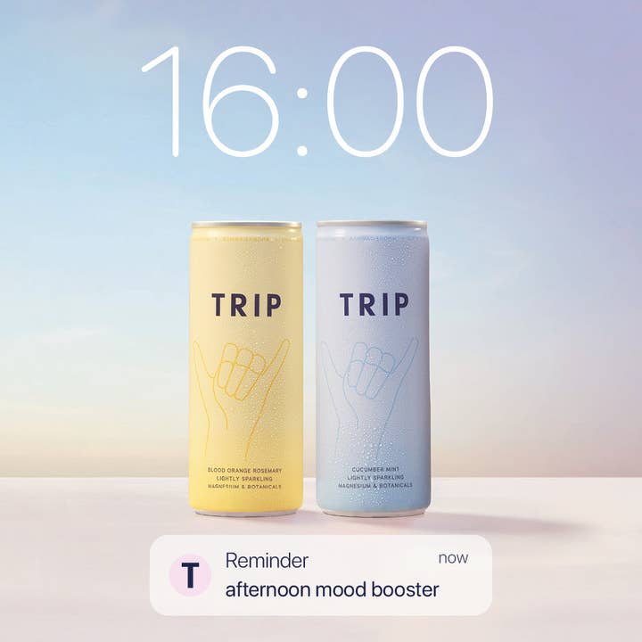 TRIP - Wholesale Non-Alcoholic Aperitif/Mocktail - Raspberry Orange Blossom Mindful Blend