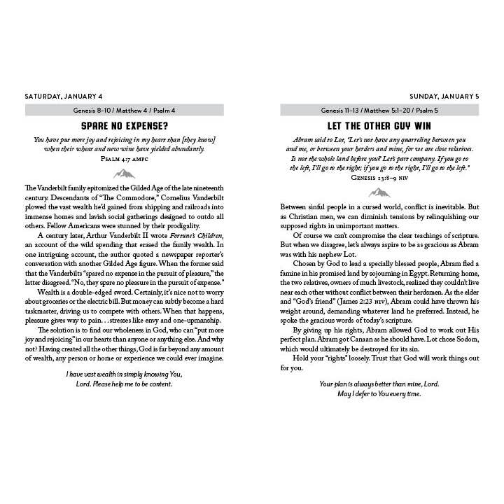 Barbour Publishing, Inc. - Wholesale Book - Adult - Daily Wisdom for Men 2025 Devotional Collection