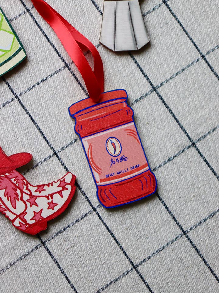 Chilli Crisp Christmas Decoration | Asian Condiments | Sauce for wholesale by Neesh Home