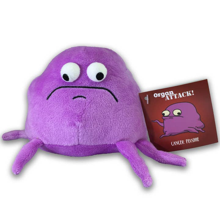 Cancer OrganATTACK Plushie for wholesale by The Awkward Yeti