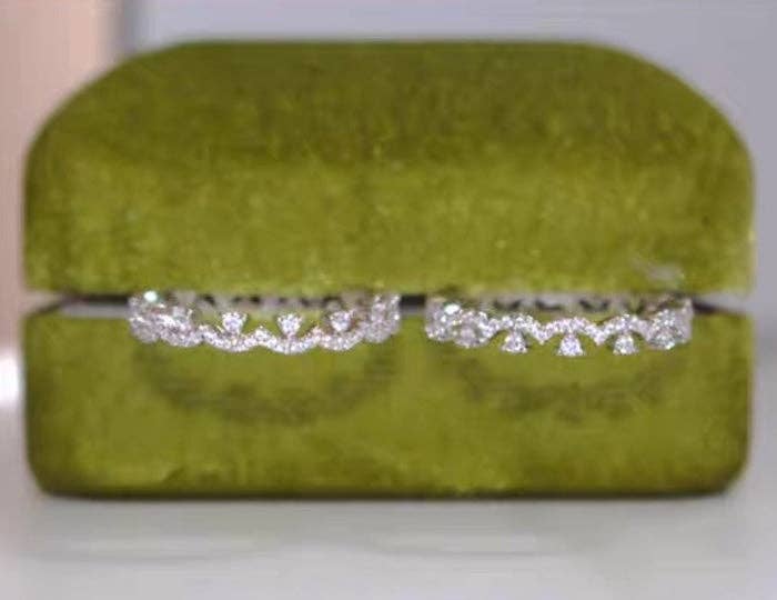 LanLivia - Wholesale Multi-Stone Ring - Dazzling Princess Style Lace Ring5