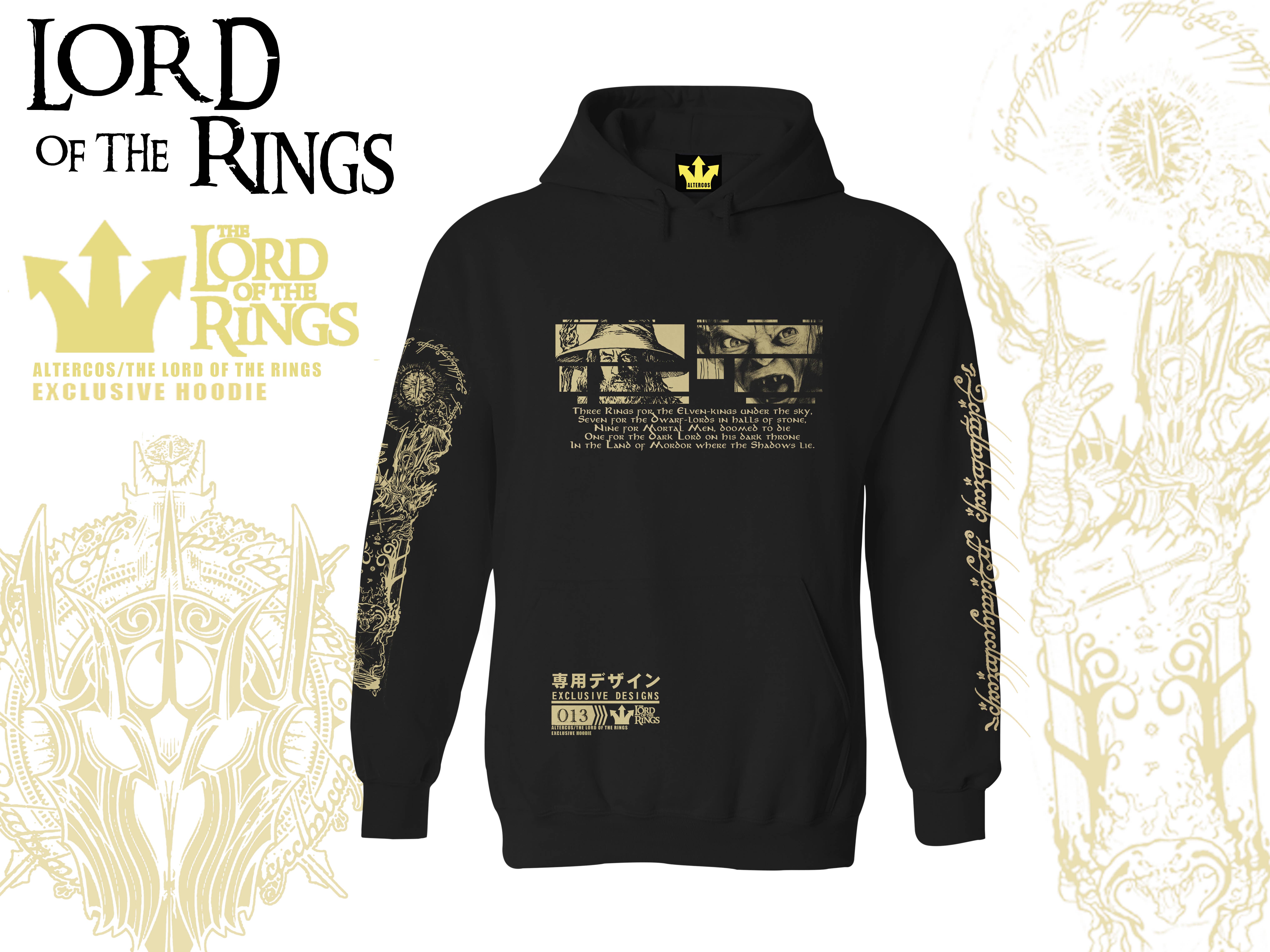 Altercos – wholesale Hoodie – Unisex – Lord of the Rings Mordor Hoodie1