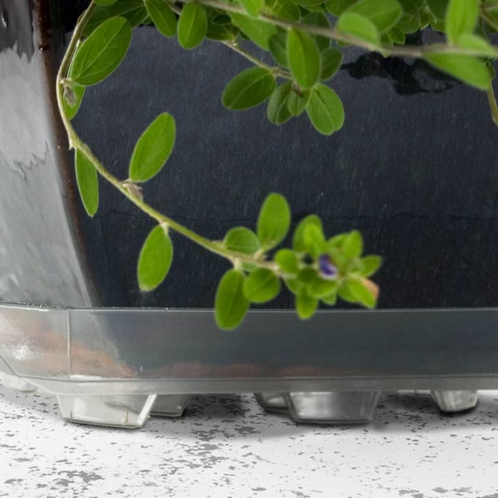 Plastec Products - Wholesale Plant Pot - Square Recycled Saucer 11"1